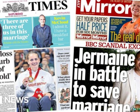 newspaper-headlines:-ozempic-‘slows-ageing’-and-jenas-‘battling-to-save-marriage’