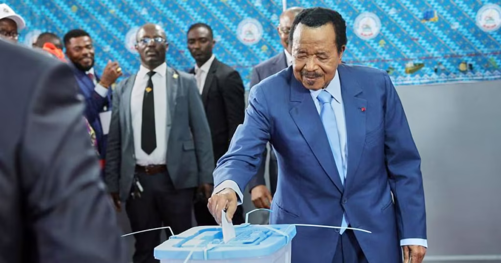 Paul Biya wins eighth term as Cameroon’s president amid opposition outcry