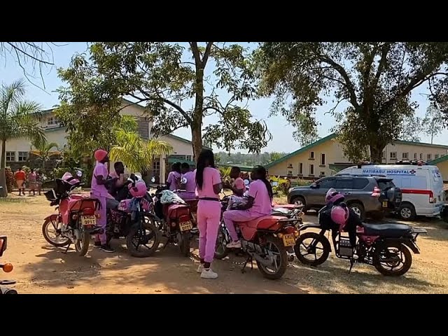 Kenya’s Boda Girls ride to save lives in remote communities