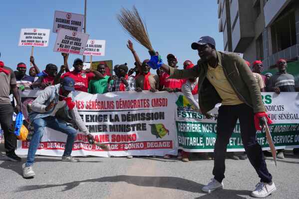 Senegal protesters rally over cost of living and debt crisis