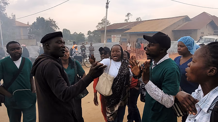 More health workers strike in Ituri province, at the heart of Congo’s Ebola outbreak