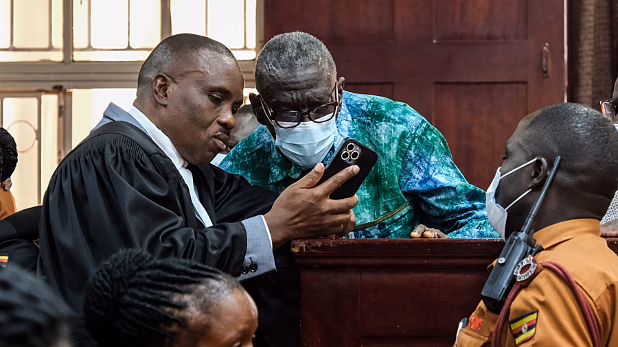 Uganda opposition leader refuses court-appointed lawyers at treason trial