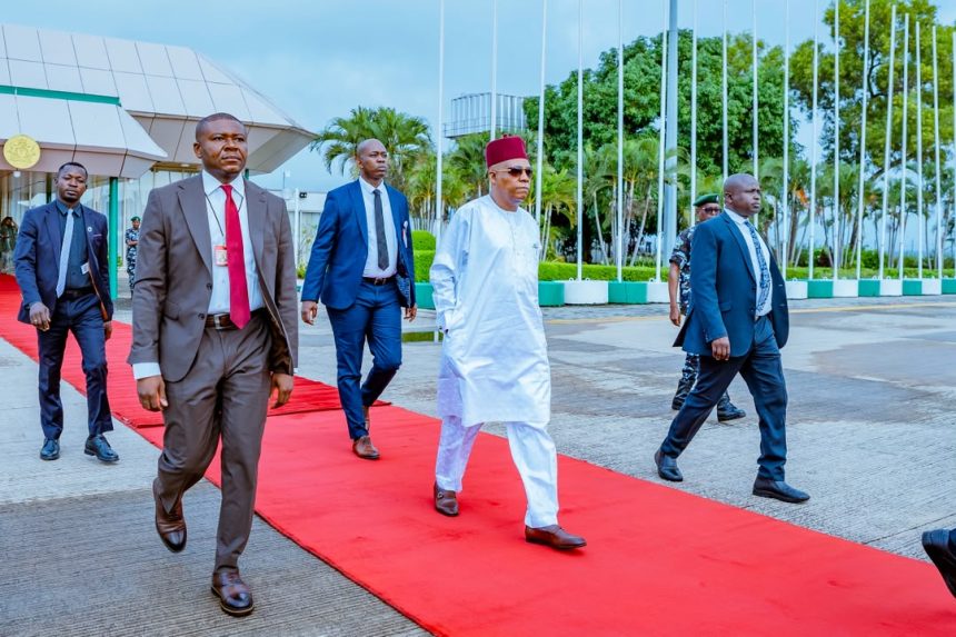 Shettima Arrives In Lungi, Sierra Leone For ECOWAS Mid-year Summit 2026