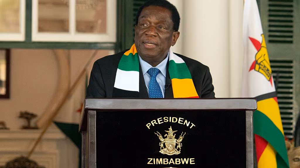 Zimbabwe’s ZANU-PF picks Mnangagwa as leader after 2028