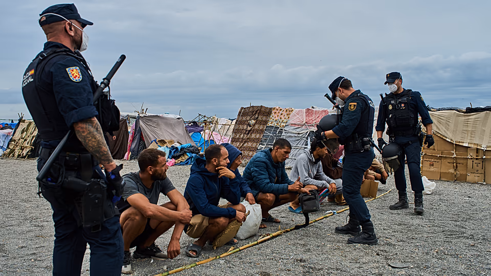 Spain begins dismantling migrant camp on Ceuta beach